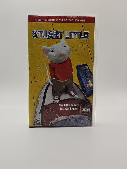 Stuart Little VHS Video Cassette Tape PAL G 1999 Clear Small Box Vhs case (Image 1) — Second-Hand