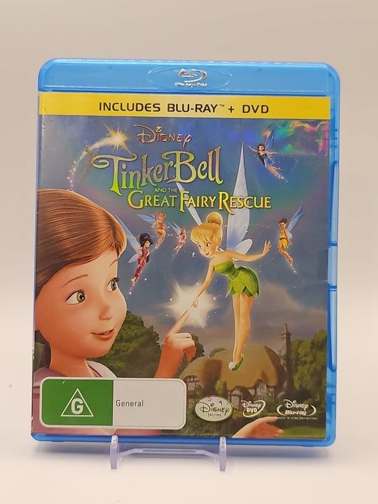 Tinker Bell and the Great Fairy Rescue Region Blu-Ray case (Image 1) — Second-Hand