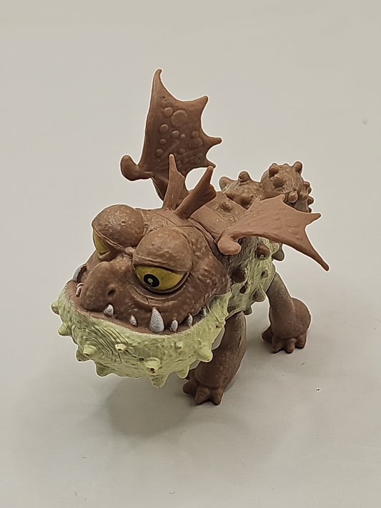 How to Train Your Dragon Defenders of Berk Meatlug 4" loose PVC figure Excellent cap/hat front (Image 1) — Second-Hand