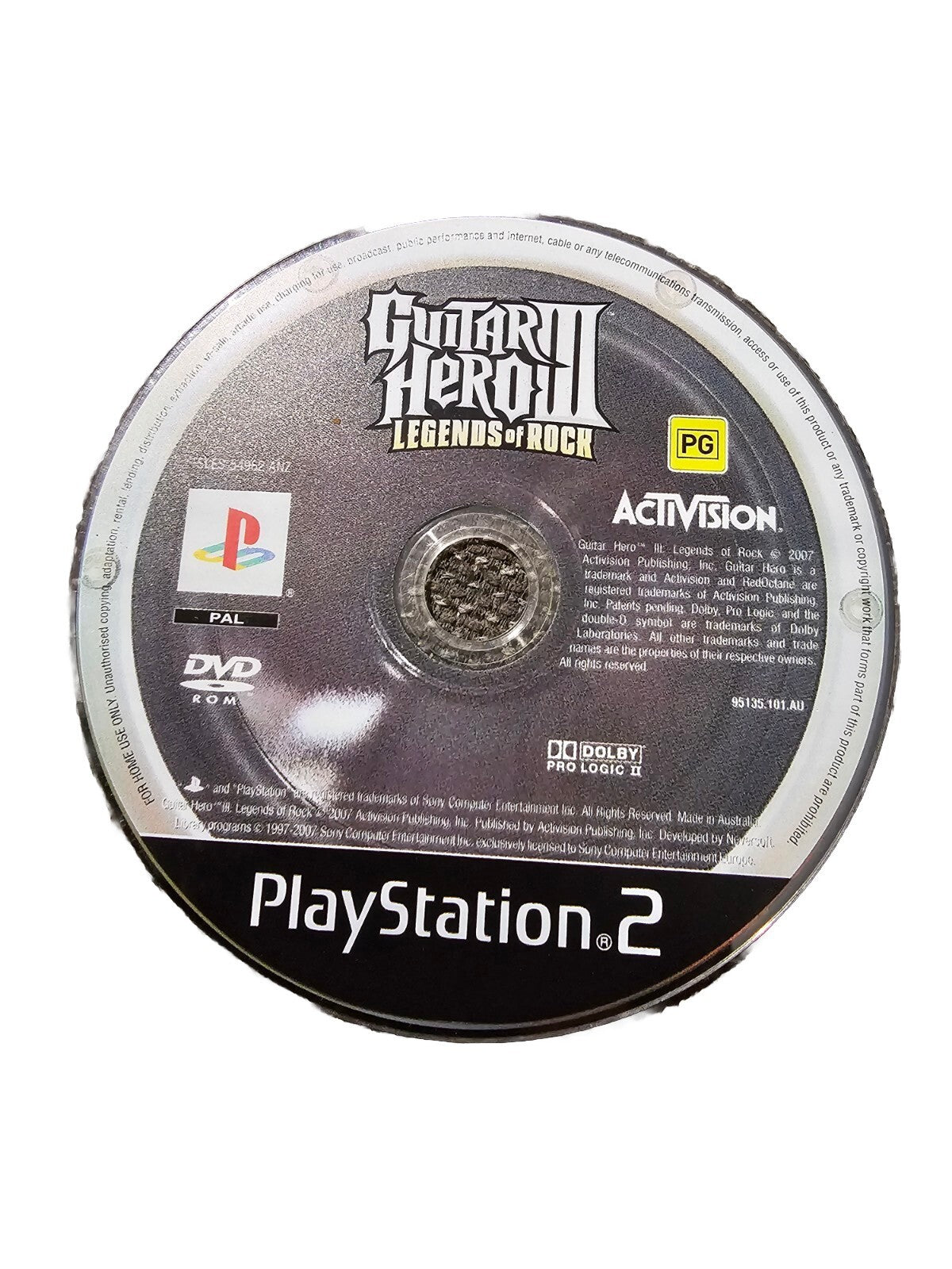 PlayStation 2 Guitar Hero 3 Legends Of Rock product photo (Image 1) — Second-Hand