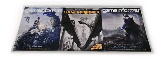 Gameinformer Magazines X3 Bundle Rare Vintage Collection cap/hat front (Image 1) — Second-Hand