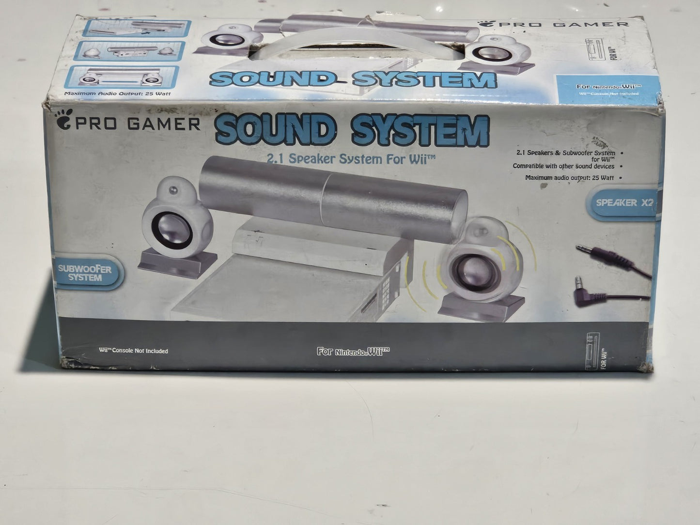 Nintendo Wii Pro Gamer Subwoofer System Sealed WII cover photo (Image 1) — Brand New (Sealed or Like New)