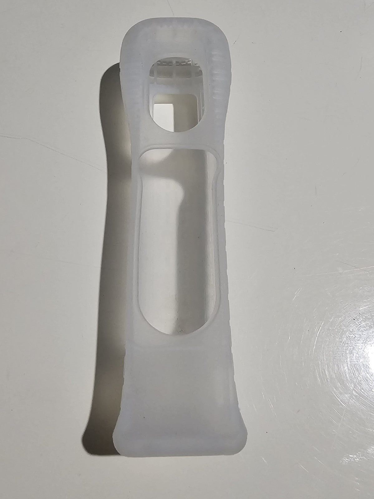 Genuine Nintendo Wii Motion Plus Silicone Size Cover Sleeve Grip Protector Clear WII cover photo (Image 1) — Preowned