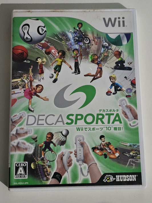 Deca Sports [Nintendo Wii - RVL-RDXJ-JPN] Japanese WII cover photo (Image 1) — Second-Hand