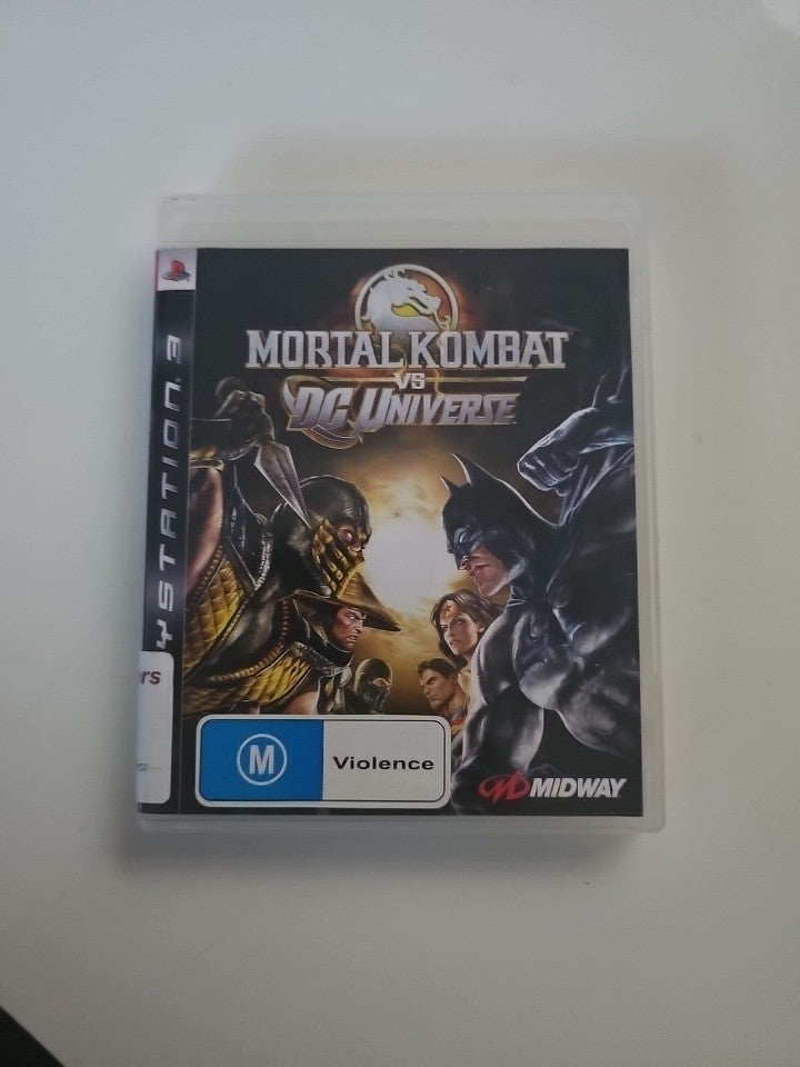 Mortal Kombat vs. DC Universe - Playstation 3 PAL AUS product photo (Image 1) — Second-Hand