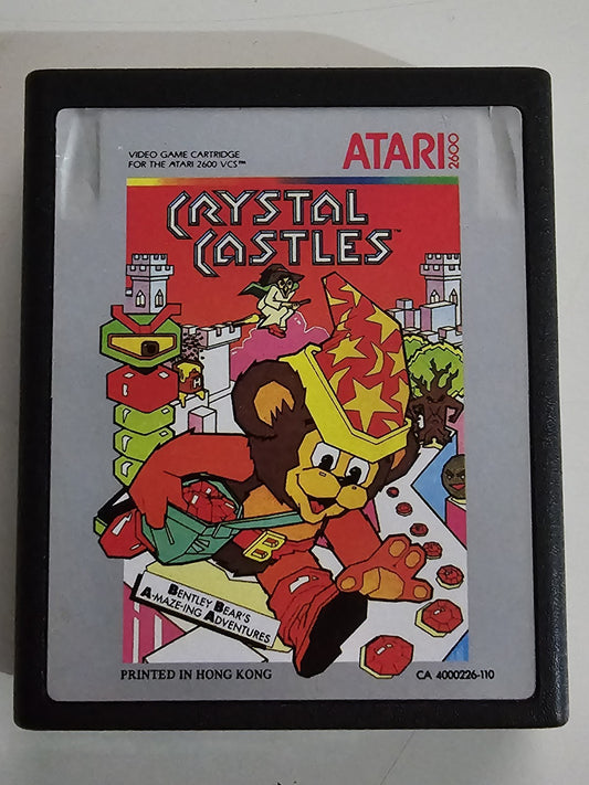 Crystal Castles Atari 2600 Game Cartridge – Original – Tested Working product photo (Image 1) — Tested