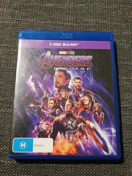 Avengers-Endgame (Blu-ray, 2019) Blu-Ray case (Image 1) — Second-Hand