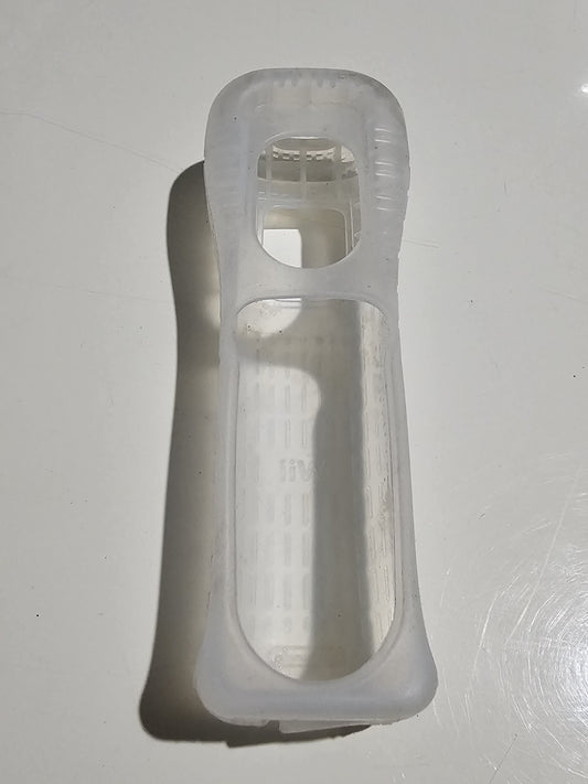 Genuine Nintendo Wii Silicone Remote Jacket / Protective Sleeve - White WII cover photo (Image 1) — Preowned