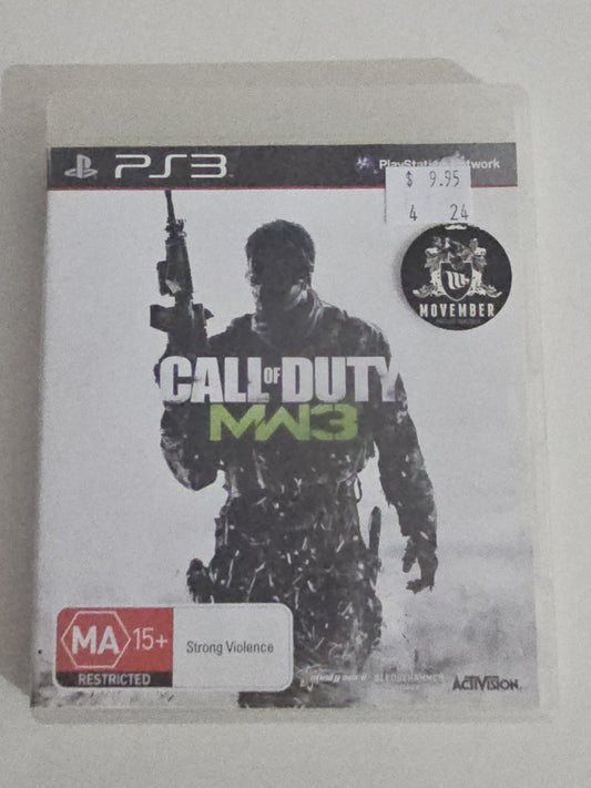 Call of Duty Modern Warfare 3 PS3 Game Playstation 3 MW3 PS3 cover photo (Image 1) — Second-Hand