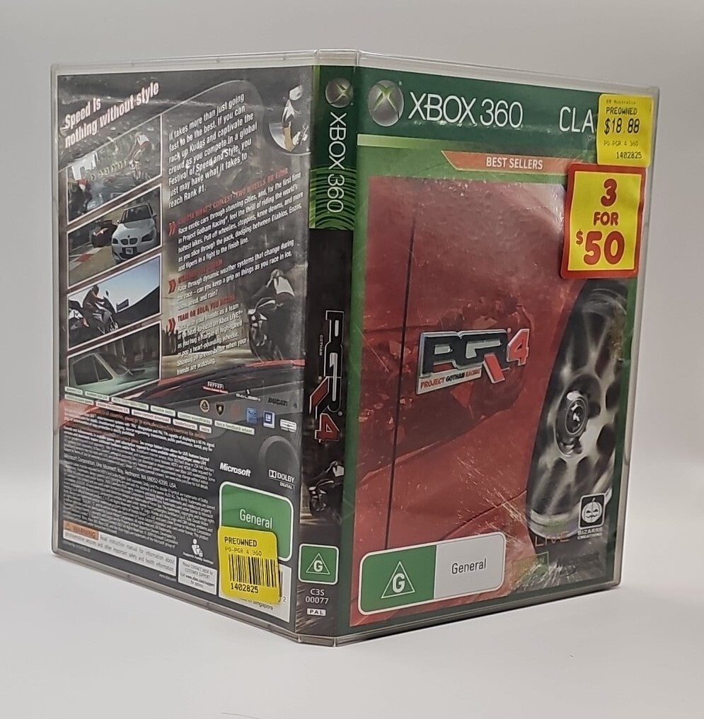 Project Gotham Racing 3 (Microsoft Xbox 360, 2005) XBOX 360 cover photo (Image 1) — Second-Hand