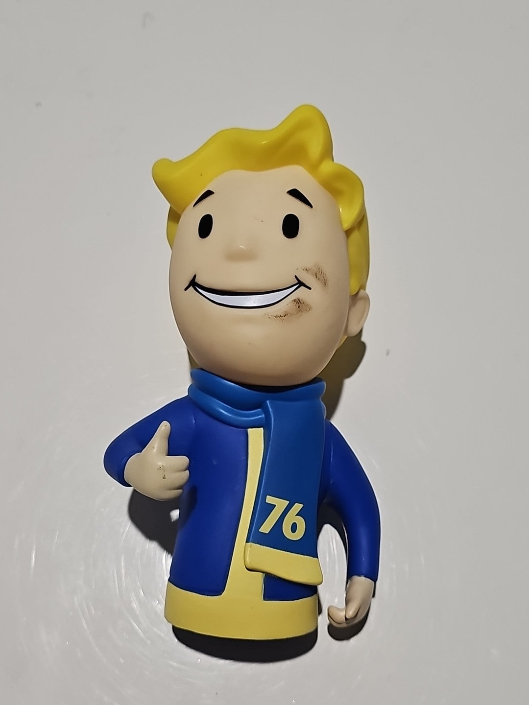 Fallout 4 Vault-Tec Boy Figure Bethesda 111 Video Game Mascot cap/hat front (Image 1) — Second-Hand