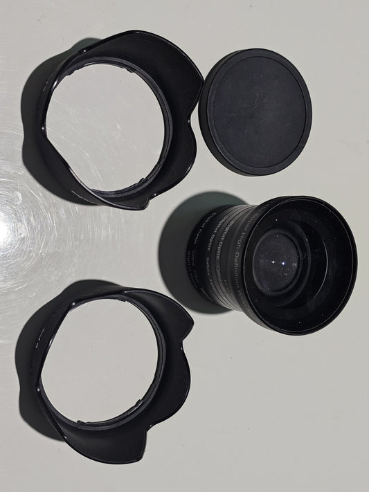 0.45x 52mm Wide Angle Lens with MACRO Plus Accessories device front (Image 1) — Second-Hand