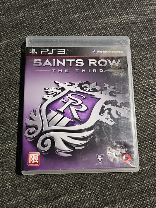 Saints Row The Third (3) PS3 PlayStation 3 Game Complete with Manual PS3 cover photo (Image 1) — Second-Hand