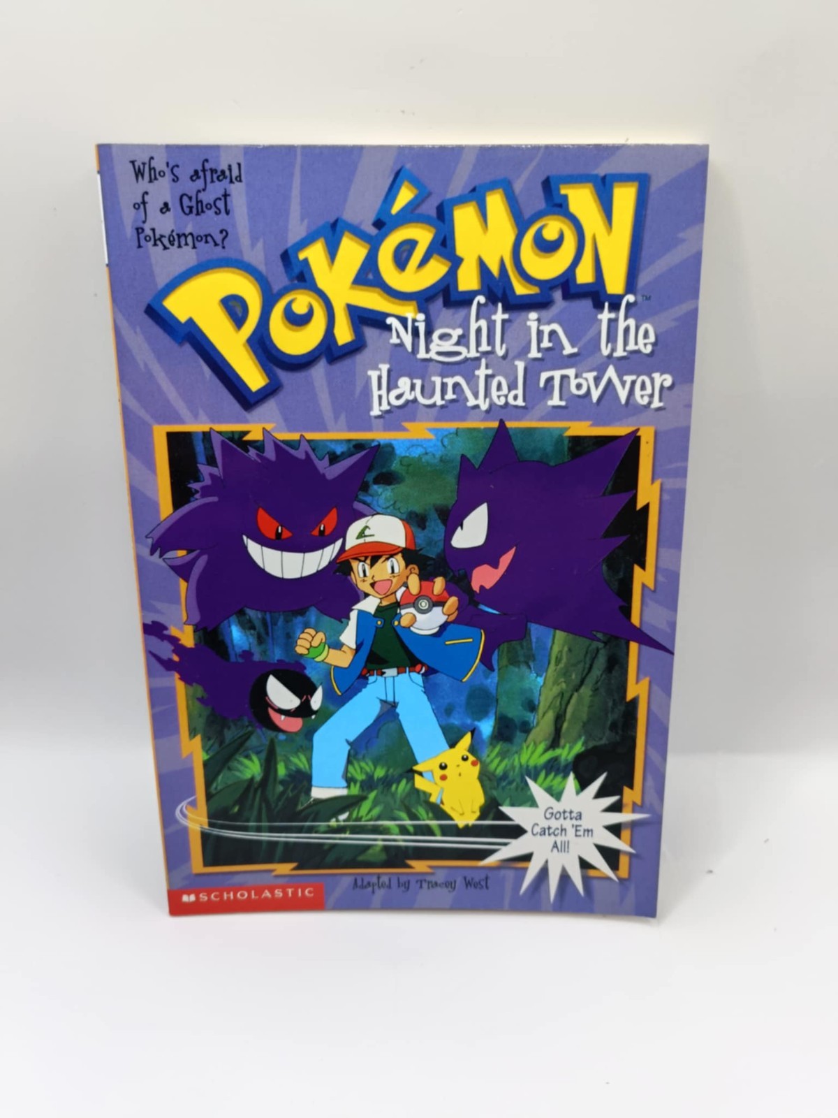 Night in the Haunted Tower; Pokemon Chapt- 9780439137423, paperback, Tracey West book cover (Image 1) — Second-Hand