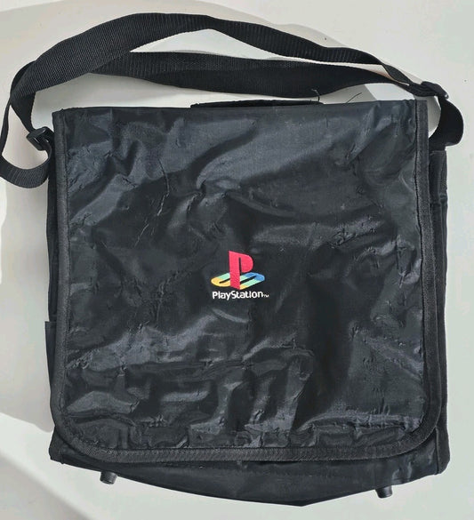 Playstation/PS1 Carry Bag Sony Retro Vintage VGC product photo (Image 1) — Second-Hand
