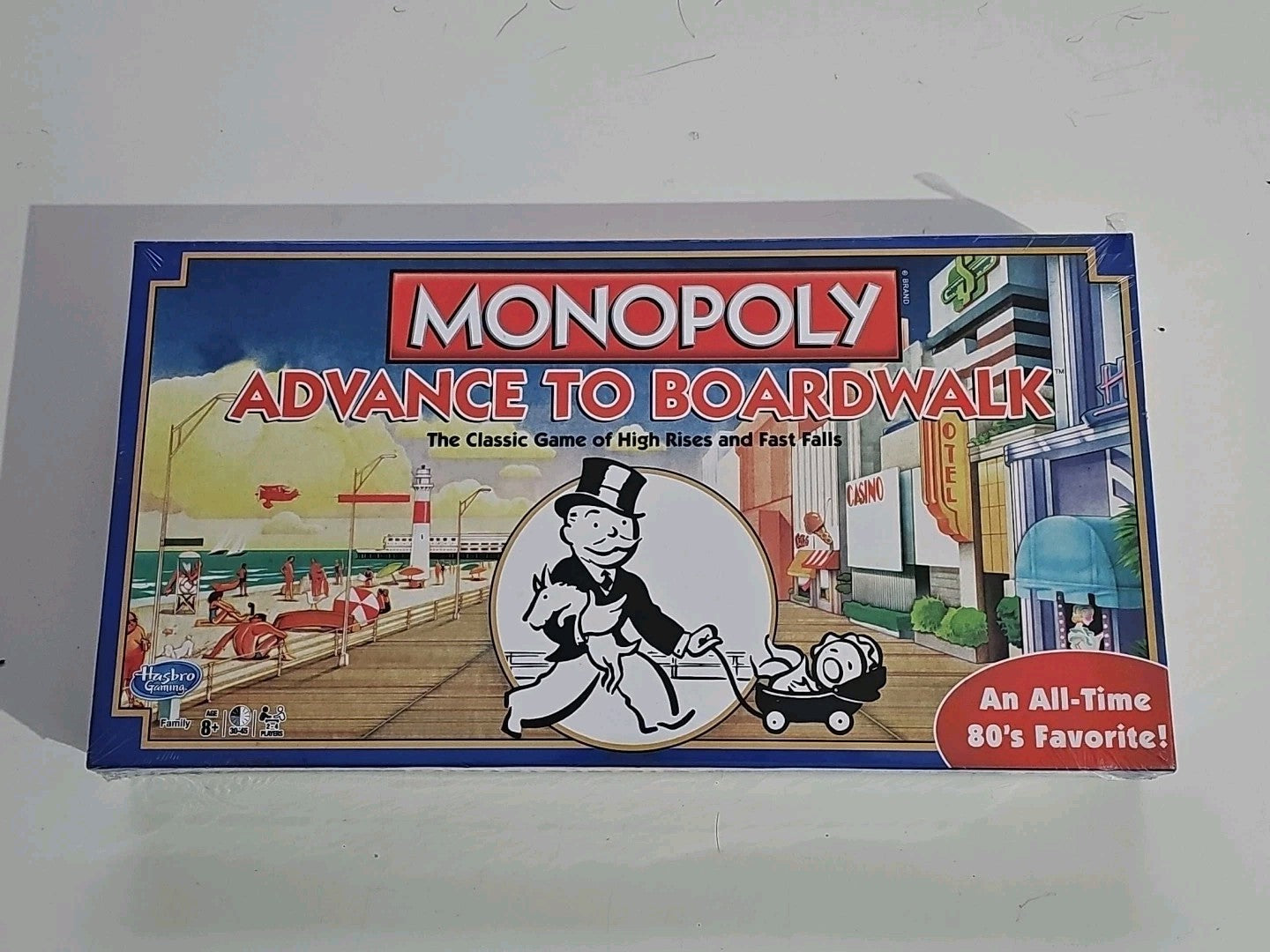 Brand New Sealed Monopoly Advance To Boardwalk Board Game Brand New 80' Favorite cap/hat front (Image 1) — Brand New (Sealed