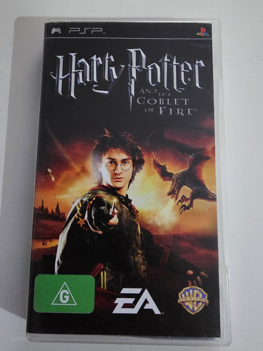Harry Potter and the Goblet of Fire PSP – Complete with Manual – Tested – PAL PSP cover photo (Image 1) — Tested