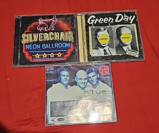CD Bundle Silverchair,Greenday,Eiffel65 product photo (Image 1) — Second-Hand