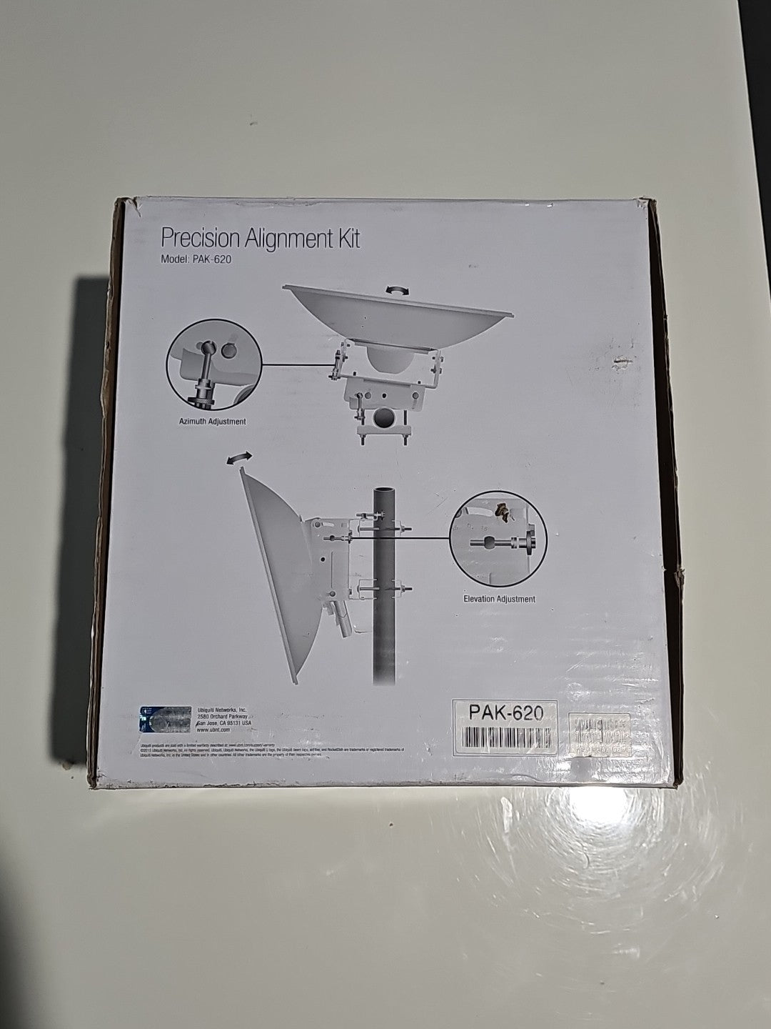 Ubiquiti Networks Pak-620 Precision Alignment Kit 620mm cap/hat front (Image 1) — Second-Hand