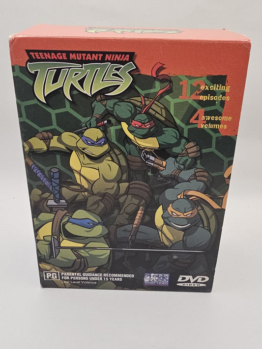 Teenage Mutant Ninja Turtles TMNT | 4 Disc Set | DVD | Region 4 | Tracked Post Dvd case (Image 1) — Second-Hand