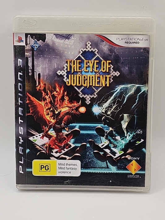 THE EYE OF JUDGEMENT PS3 🇦🇺 Seller Free And Fast Postage PS3 cover photo (Image 1) — Second-Hand