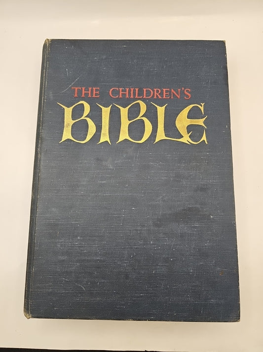 Vintage Bible The Children's In Old And New Testament by Paul Hamlyn HC 1960s book cover (Image 1) — Second-Hand