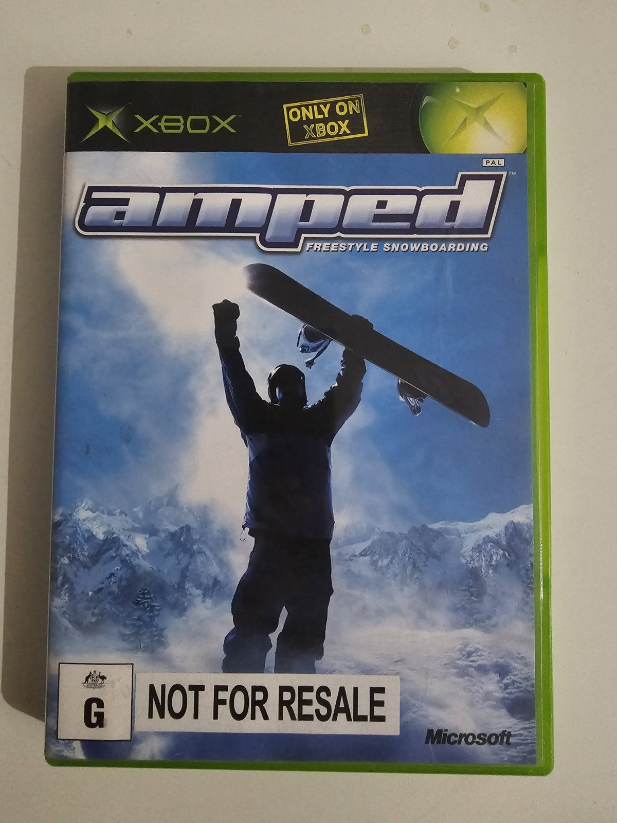 Amped Xbox Original Game - Used - Complete - PAL cover photo (Image 1) — Second-Hand