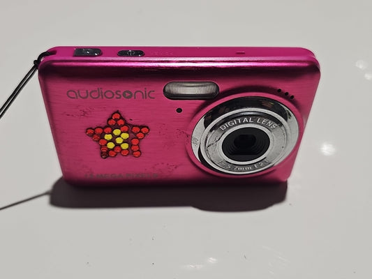 Audiosonic 12MP Digital Compact Camera Untested device front (Image 1) — Untested