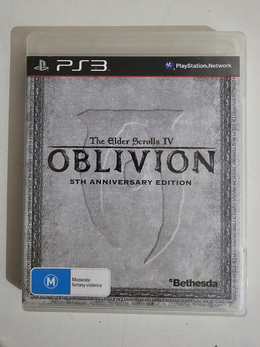 PS3 The Elder Scrolls IV: Oblivion 5th Anniversary Edition PlayStation No Manual PS3 cover photo (Image 1) — Second-Hand
