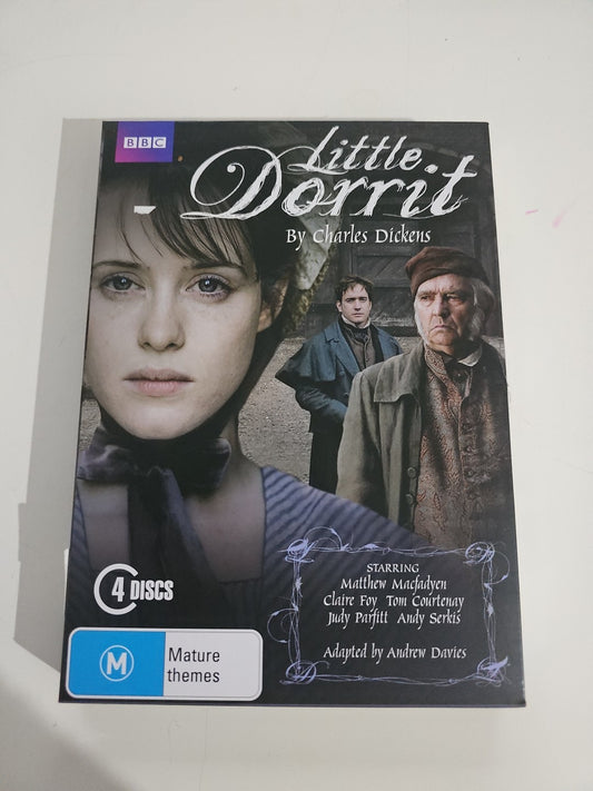 Little Dorrit - Mini Series - R4 DVD - BBC - Charles Dickens book cover (Image 1) — Second-Hand