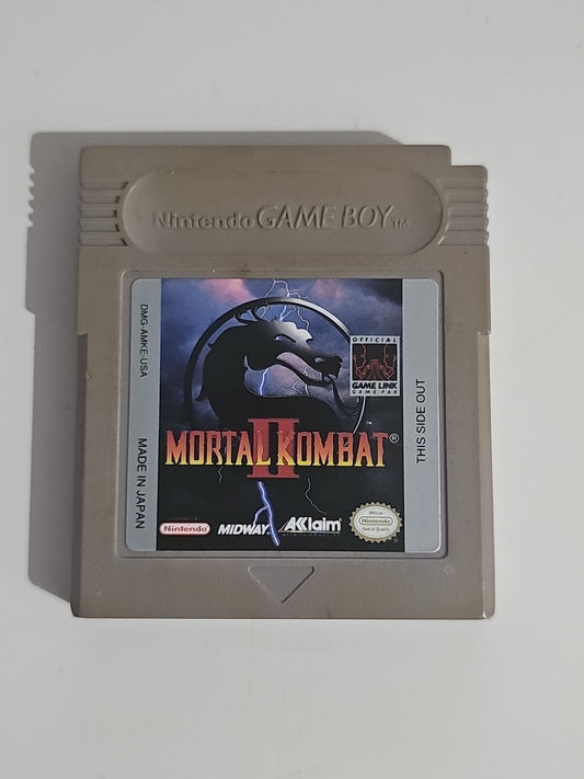Game Boy Mortal Kombat II 2 Nintendo GB Original Authentic Tested Working Usa Game Boy cover photo (Image 1) — Second-Hand