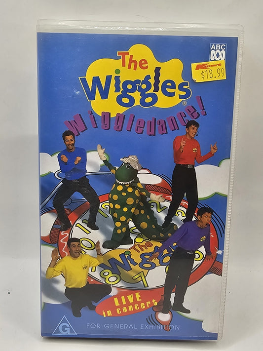 The Wiggles 'Wiggledance: Live In Concert' 1997 VHS | Original Wiggles Vhs case (Image 1) — Second-Hand
