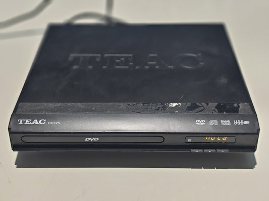 Teac DV-225 compact DVD Player - No Remote Tested Working Dvd case (Image 1) — Second-Hand