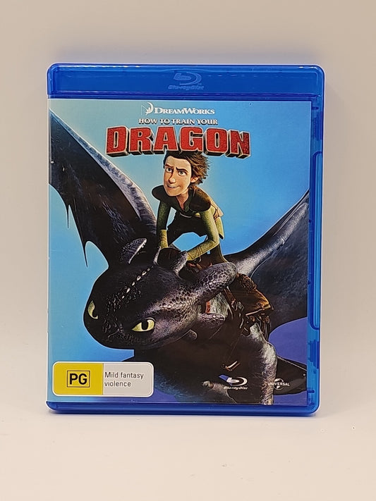 How To Train Your Dragon (Blu-ray, 2014) Blu-Ray case (Image 1) — Second-Hand