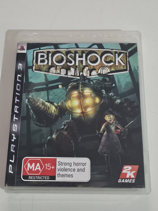 BioShock - PS3 PlayStation 3 Game - Complete Manual PAL - Great Condition PS3 cover photo (Image 1) — Second-Hand