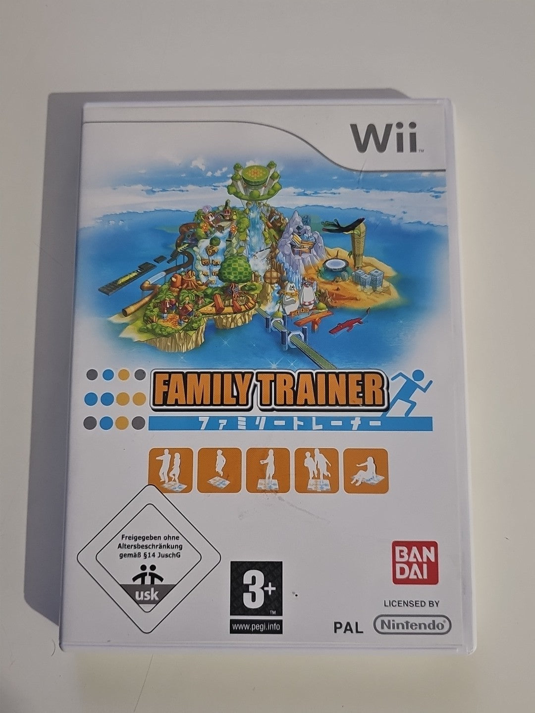 Family Trainer - Nintendo Wii PAL WII cover photo (Image 1) — Second-Hand