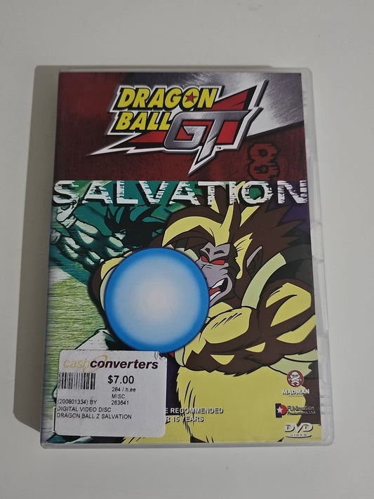 Dragon Ball GT 8 Salvation DVD - GOOD Dvd case (Image 1) — Second-Hand