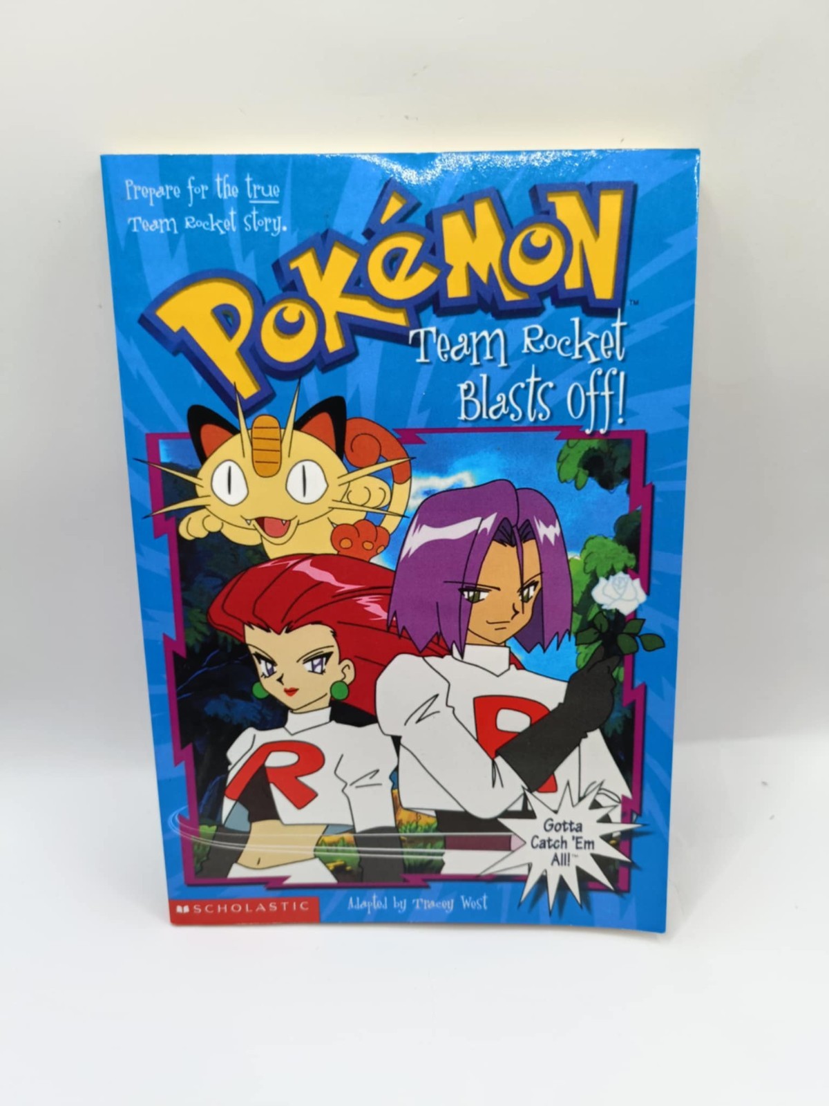 POKEMON #5 Team Rocket Blasts Off Scholastic Chapter book book cover (Image 1) — Second-Hand
