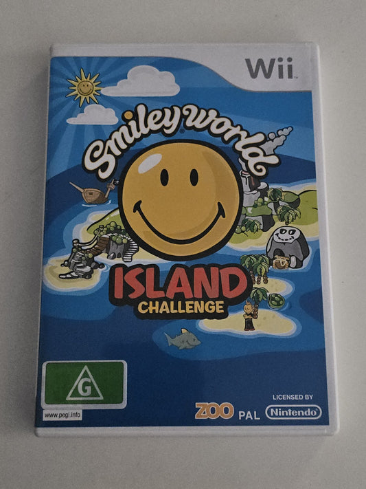 Smiley World Island Challenge - Nintendo Wii WII cover photo (Image 1) — Second-Hand