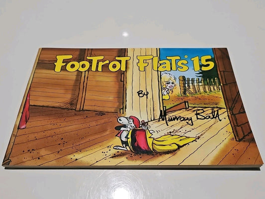 FOOTROT FLATS 15 Fifteen Dog Comic Book 1990 by Murray Ball SC #15 book cover (Image 1) — Second-Hand