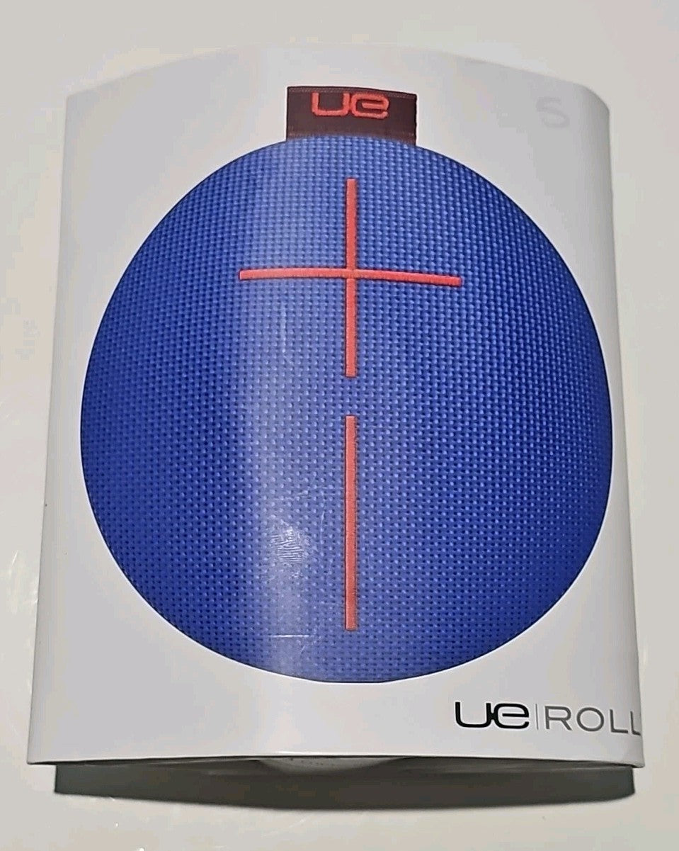 [NEW] Ultimate Ears UE Roll Waterproof Bluetooth Speaker Blue Portable cap/hat front (Image 1) — Brand New (Sealed or Like Ne