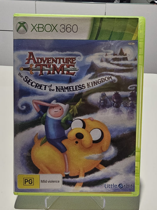 Adventure Time | The Secret of the Nameless Kingdom | Xbox 360 Game XBOX 360 cover photo (Image 1) — Second-Hand