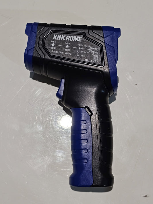 Kincrome Infrared Thermometer Large LCD Colour Screen - K11112 product photo (Image 1) — Second-Hand