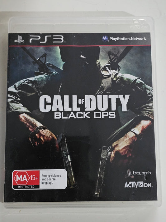 🇦🇺 Call of Duty Black Ops - PlayStation 3 / PS3 game No Manual PS3 cover photo (Image 1) — Preowned