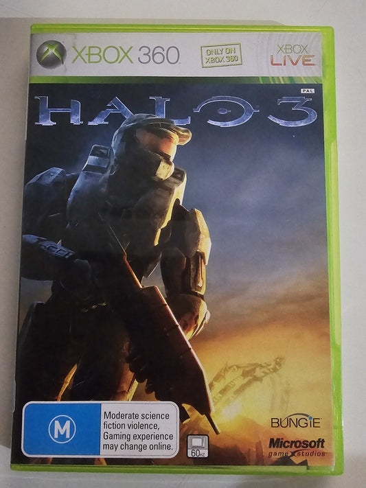 Halo 3 Xbox 360 – Complete with Manual – Tested – Very Good Condition XBOX 360 cover photo (Image 1) — Tested
