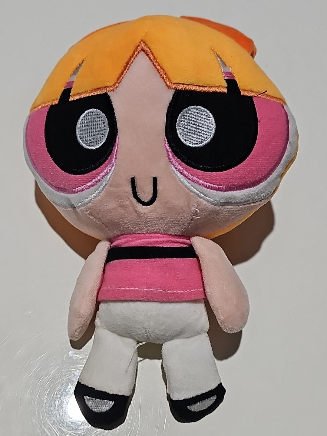 The Powerpuff Girls Blossom Plush Toy Teddy cap/hat front (Image 1) — Second-Hand