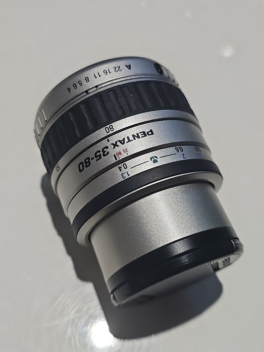 SMC Pentax FA 35-80mm F4-5.6 Zoom Lens for KAF Mount DSLRs lens front (Image 1) — Second-Hand
