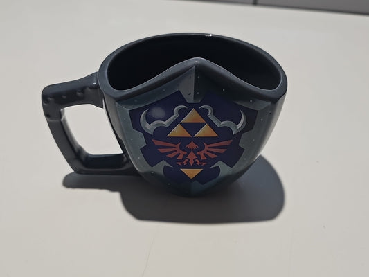 Zelda Nintendo Coffee Mug - 2015 Paladone Grey Shaped Mug cover photo (Image 1) — Second-Hand