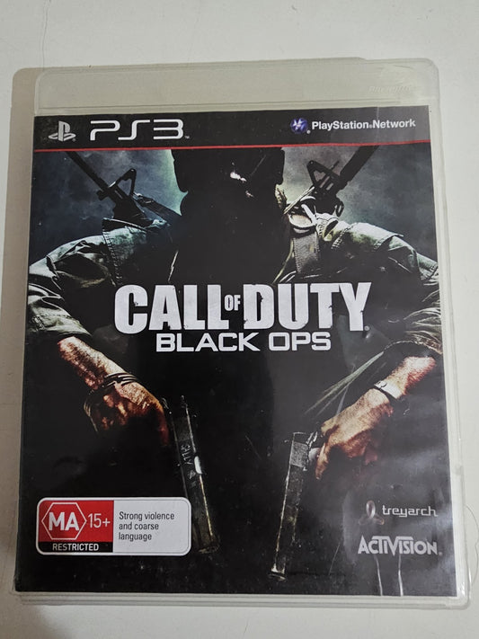 Call Of Duty Black Ops Playstation 3 PS3 - Complete With Manual PS3 cover photo (Image 1) — Second-Hand