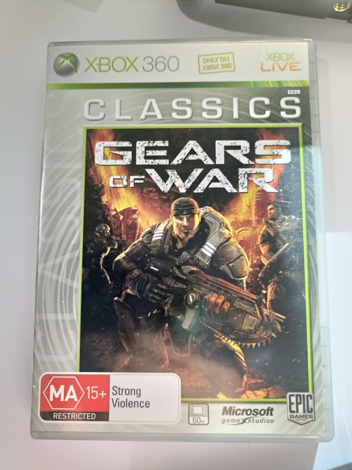 Gears of War Microsoft Xbox 360 - With Manual - Tested XBOX 360 cover photo (Image 1) — Second-Hand
